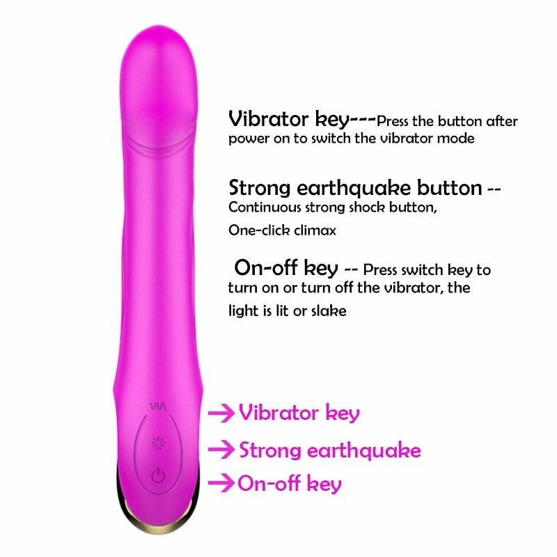 Vibrador do ponto g, brinquedos sexuais para mulher, masturbador feminino, estimulador de clitóris e clique único, produto sexual