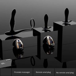 Bunda anal plug massageador de próstata vibrador gay sexo masculino brinquedos para casais orgasmo masturbador carregamento aquecimento erótico produtos Inserção Plug anal