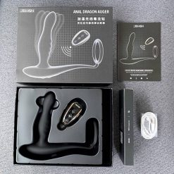 Bunda anal plug massageador de próstata vibrador gay sexo masculino brinquedos para casais orgasmo masturbador carregamento aquecimento erótico produtos Inserção Plug anal