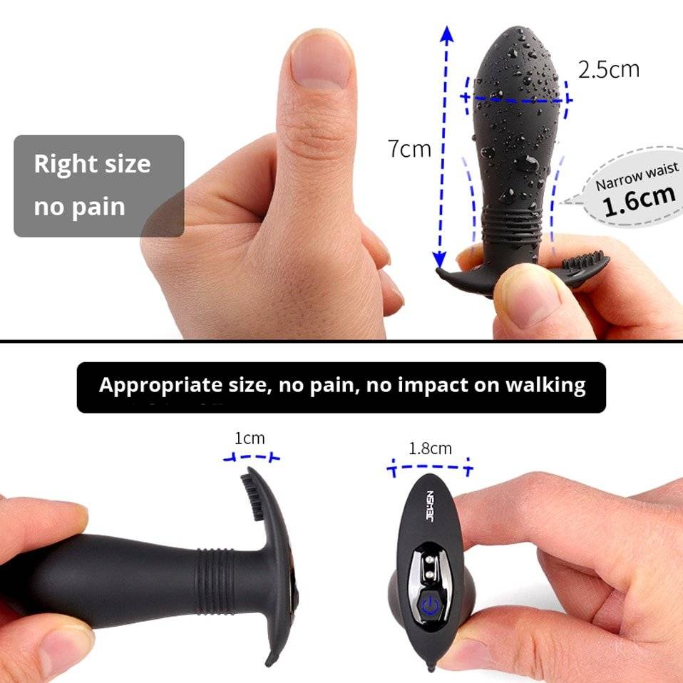 Bunda anal plug massageador de próstata vibrador gay sexo masculino brinquedos para casais orgasmo masturbador carregamento aquecimento erótico produtos