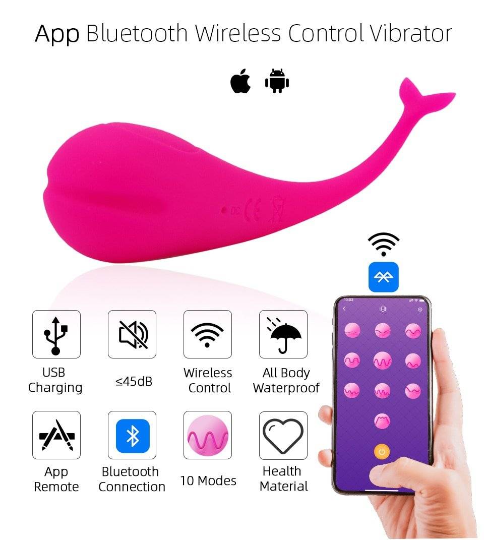 Feminino 10 frequência silicone vibrador app bluetooth controle remoto sem fio vibração ovo g-ponto buceta lambendo massagem brinquedos sexuais