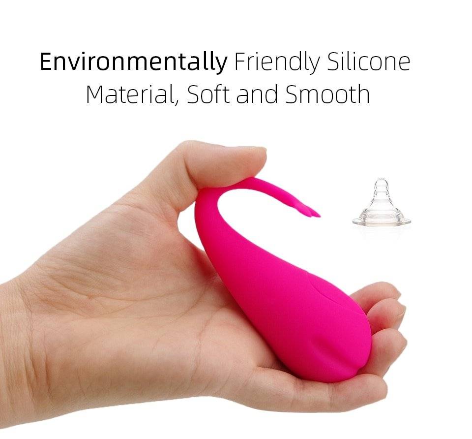 Feminino 10 frequência silicone vibrador app bluetooth controle remoto sem fio vibração ovo g-ponto buceta lambendo massagem brinquedos sexuais