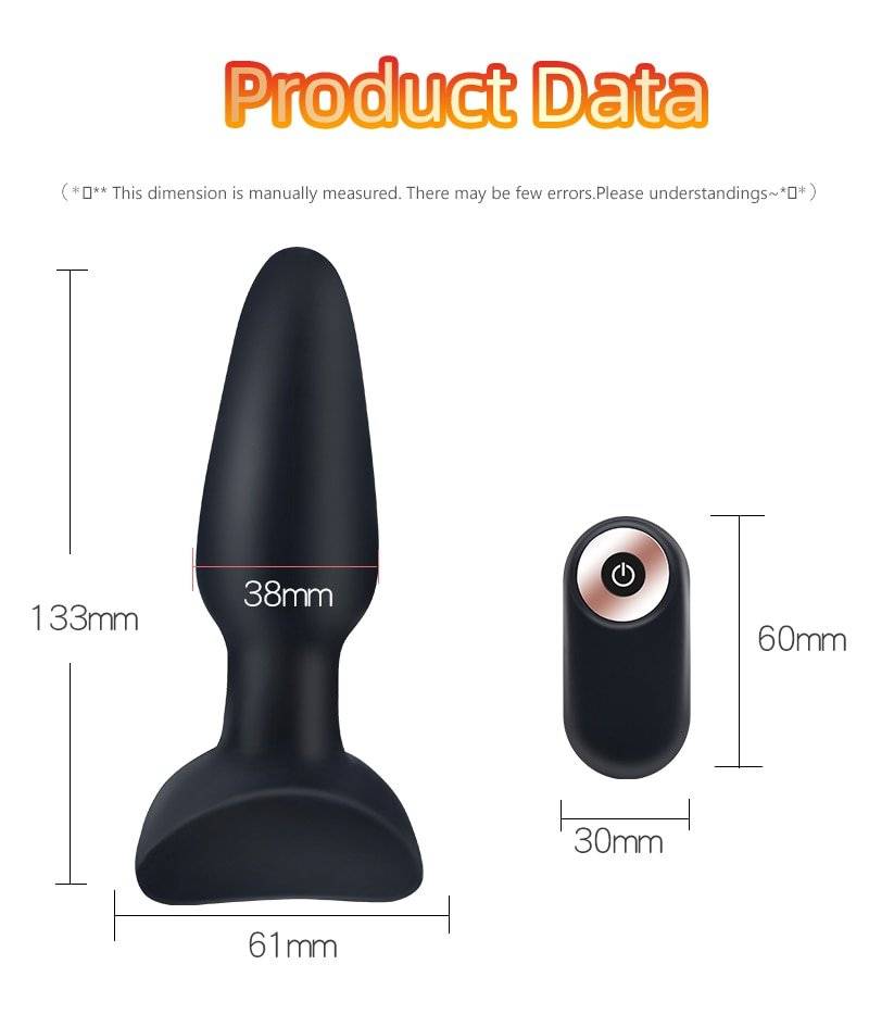 Remoto butt plug 7 frequências de vibração magnetismo condução impacto onda anal plugues bdsm brinquedos bens íntimos para massagem próstata