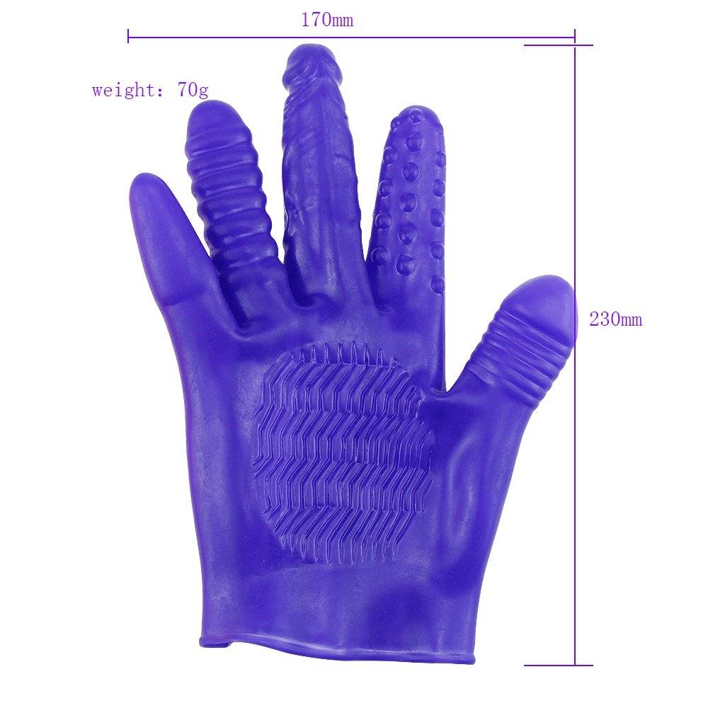 Sex Gloves Plam Dildo Masturbation Erotic Sex Toys For Couples Vagina Stimulator Self-comforting Breast Nipple Massage BDSM Toy