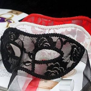 Black Red White Women Sexy Lace Eye Mask Party Masks For Masquerade Halloween Venetian Masquerade Masks Vestuário