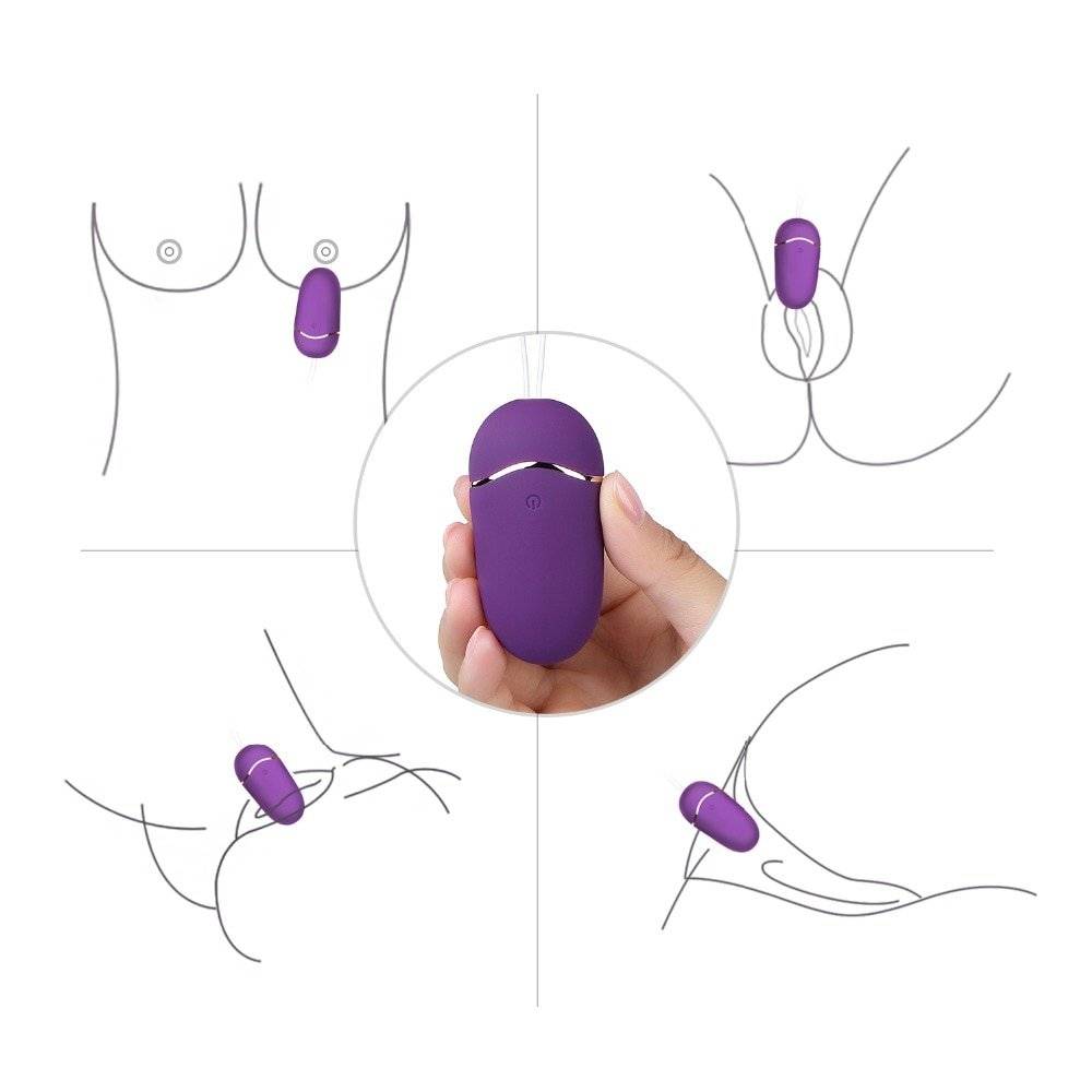 Bolas vaginais Vibrador Poderoso Silicone Controle Remoto Sem Fio Vibrando Ovo Amor G-Spot Brinquedos Sexuais para a Mulher Sex Shop