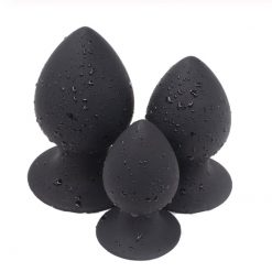 Butt Plug Anal Grande e Grosso em Silicone Inserção Plug anal