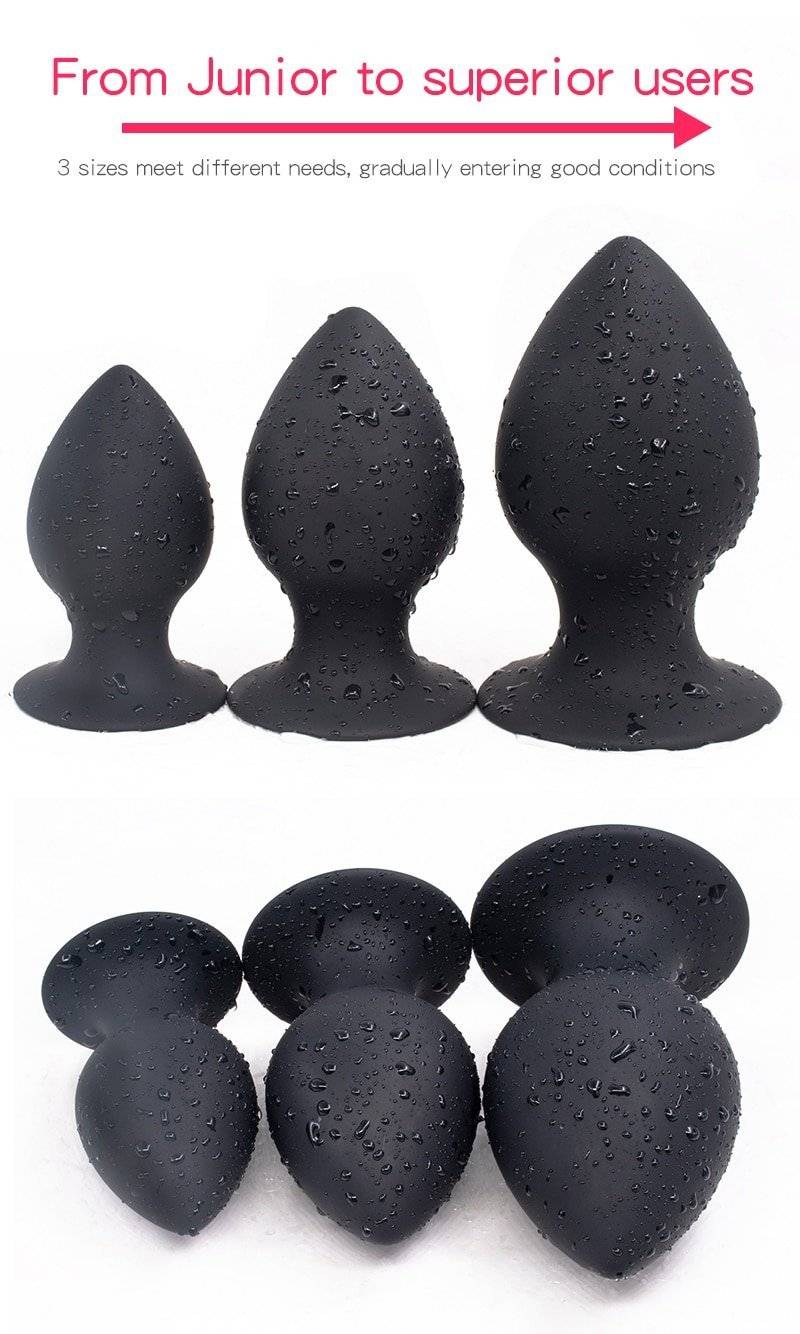 Squeezable enorme butt plug com otário silicone macio anal plug espéculo ânus pesado próstata massageador anal brinquedos sexuais para mulher