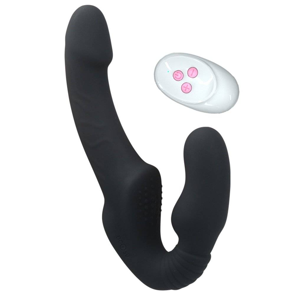10 velocidades strapless strapon vibrador vibrador feminino duplo vibratório g ponto adulto brinquedos sexuais para mulheres casal anal próstata massageador