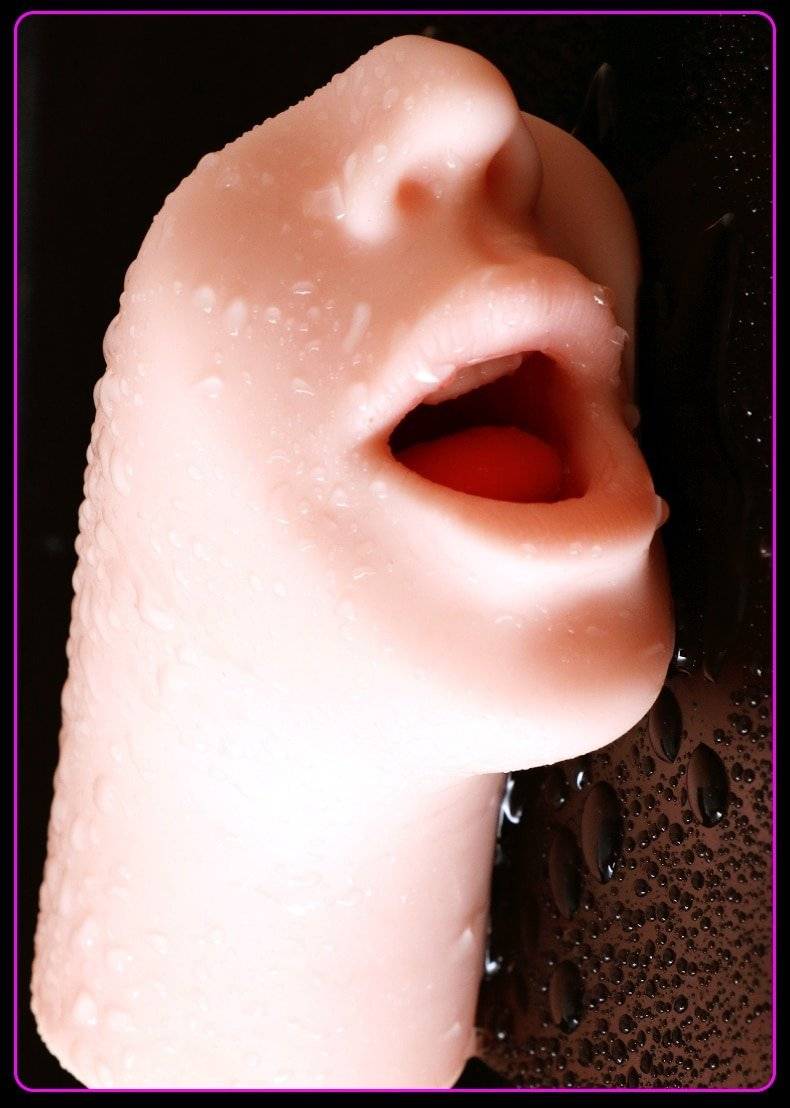 Masturbador masculino realista, boca, sucção profunda, vagina, bolso, com língua, brinquedos sexuais para homens homem