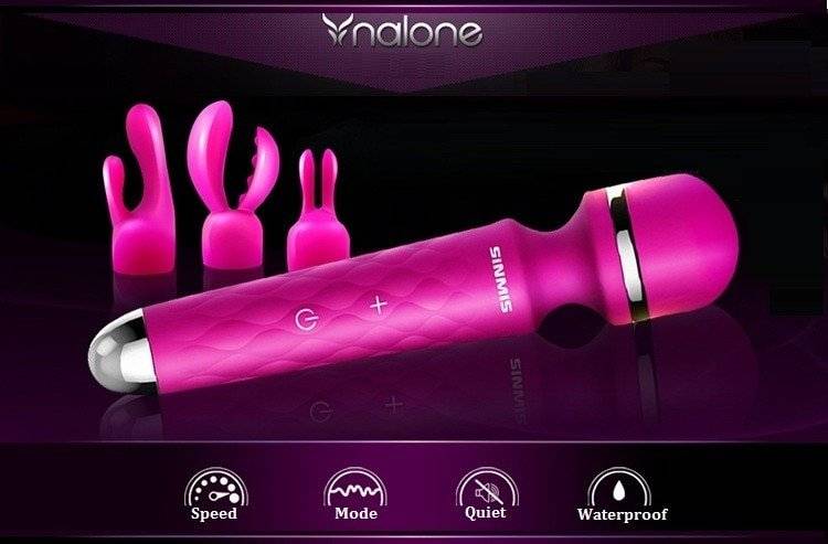 Nalone super poderoso multi velocidade à prova dg água g-ponto av varinha brinquedos sexuais varinha mágica massageador vibradores produtos de sexo loja para mulher