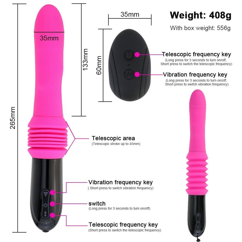 Vibrador anal do divertimento do sexo da mão-livre para o orgasmo vibrador automático do vibrador do vibrador do vibrador do vibrador g do ponto com ventosa