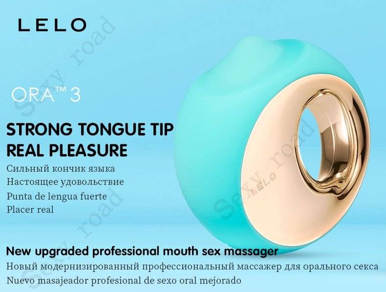 Vibrador lelo ora3, vibrador com sucção, língua artificial, vibrador de clitóris, brinquedo sexual feminino