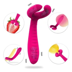 Formas de usar o vibrador triplo de três motores