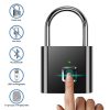 Cadeado keyless esperto da segurança do anti-roubo do fechamento da impressão digital da fechadura da porta recarregável de bluetooth com usb-cabo Jogos Adultos