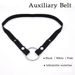 Cinto Auxiliar Elástico Chastity Belt Acessório de Castidade Strap Cintos de Castidade Bondage