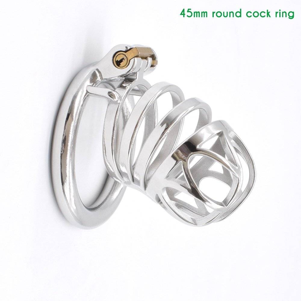 Nuun aço inoxidável gaiola de castidade metal bondage sexo kinky brinquedos para homens prisão pássaro galo-lock sissy bdsm mainstream sexo produto