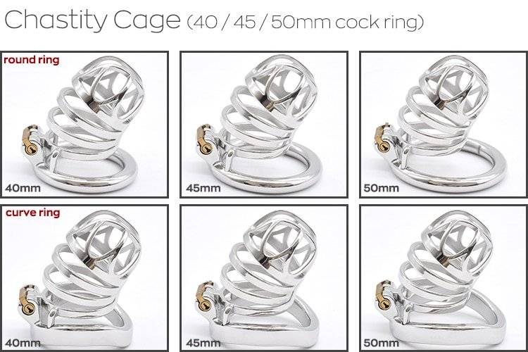 Nuun aço inoxidável gaiola de castidade metal bondage sexo kinky brinquedos para homens prisão pássaro galo-lock sissy bdsm mainstream sexo produto