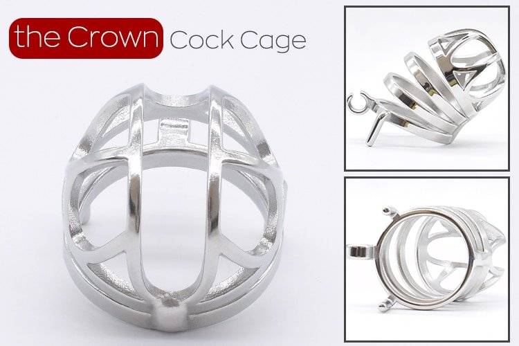 Nuun aço inoxidável gaiola de castidade metal bondage sexo kinky brinquedos para homens prisão pássaro galo-lock sissy bdsm mainstream sexo produto