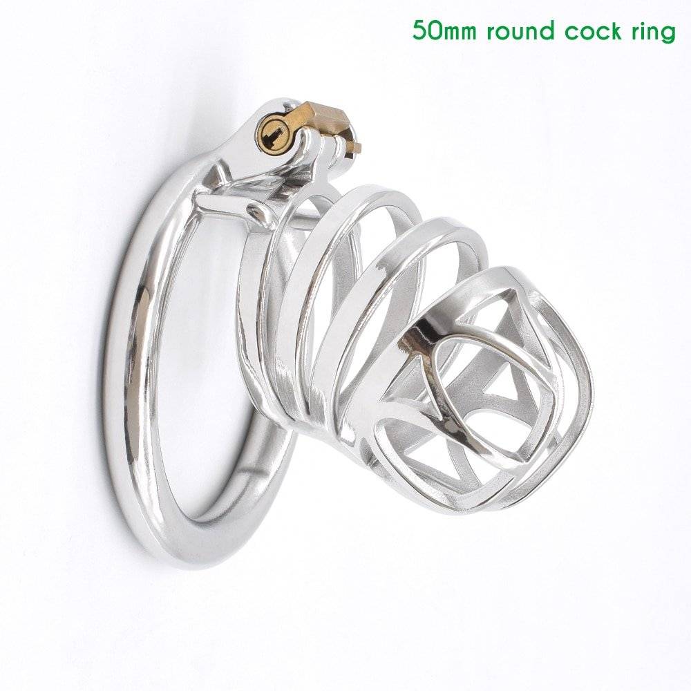 Nuun aço inoxidável gaiola de castidade metal bondage sexo kinky brinquedos para homens prisão pássaro galo-lock sissy bdsm mainstream sexo produto