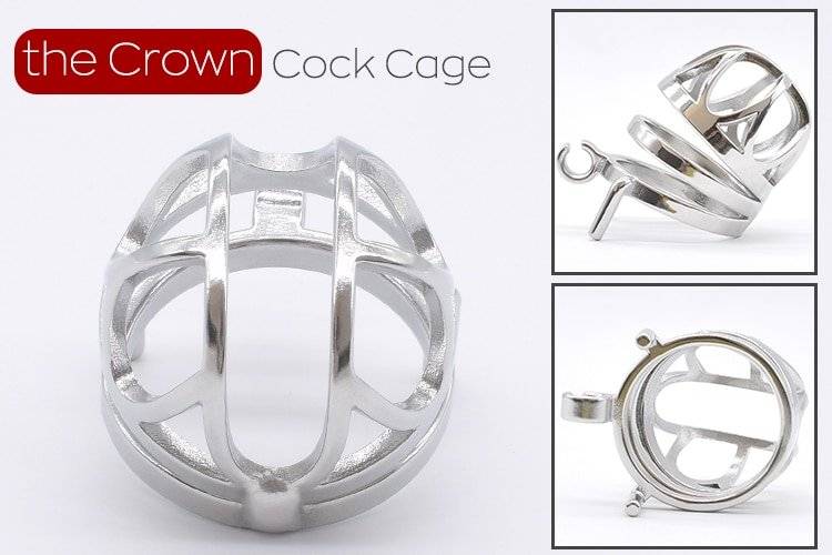 Nuun gaiola de castidade coroa galo gaiola bloqueio-pau pênis anel de aço inoxidável bondage masculino brinquedos sexuais sissy kinky prisão pássaro bdsm brinquedos Nuun gaiola de castidade coroa galo gaiola bloqueio-pau pênis anel de aço inoxidável bondage masculino brinquedos sexuais sissy kinky prisão pássaro bdsm brinquedos