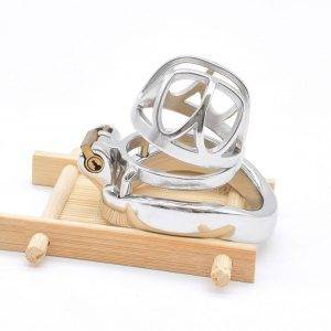 Cinto De Castidade Inox – Canal Amplo – 2 Modelos De Anéis Cintos de Castidade