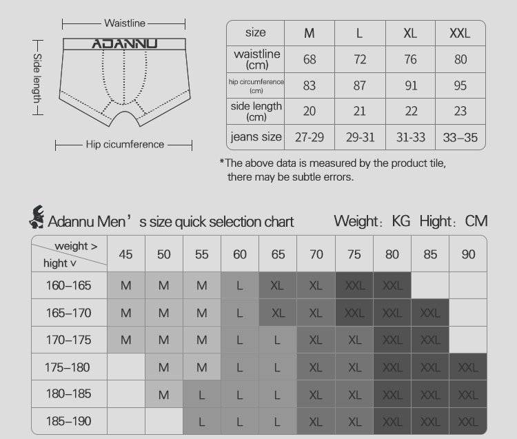 Cuecas masculinas de cintura baixa cueca cuecas de algodão de algodão de alta qualidade