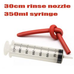 Ferramentas de limpeza niveladas anais do tubo da seringa do enema para o adulto agulha médica da irrigação de 30cm Jogos Adultos 