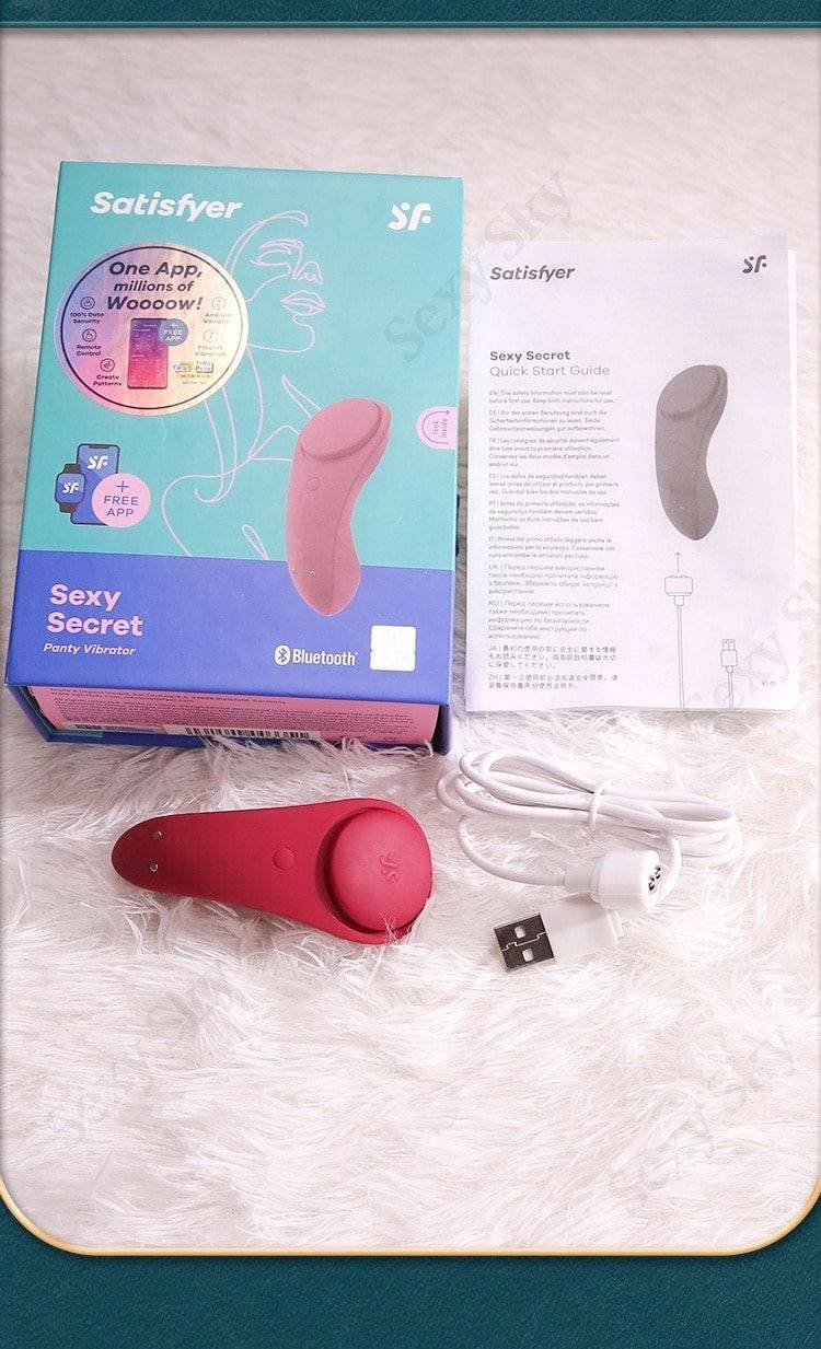 Satisfyer silicone g-ponto vibrador para mulher portátil wearable app controle remoto clitóris estimulador adulto brinquedos sexuais para mulher