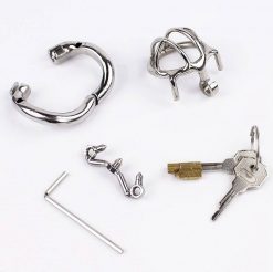 Super pequeno masculino dispositivo de castidade adulto galo gaiola com curva galo anel sexo brinquedos para homens cinto de castidade Cintos de Castidade