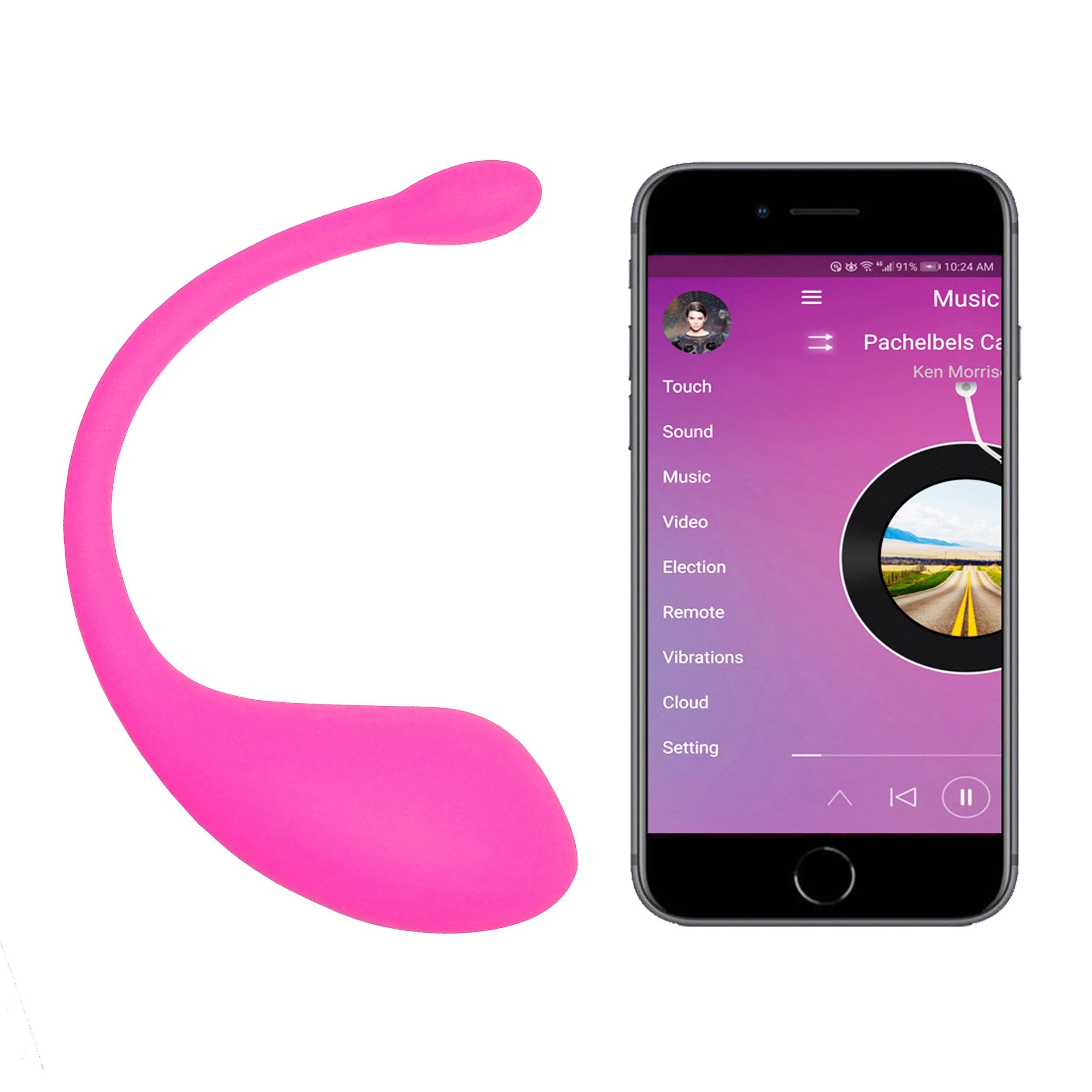 Vibrador Dolp App Bluetooth Folove Pequeno Sem Fio Vibradores