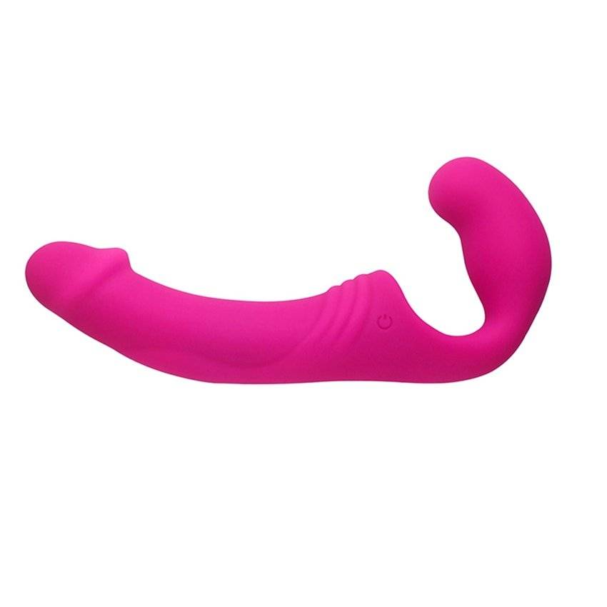 APHRODISIA Strapless Strap-on Dildo Vibrator for Couples Lesbian Wireless Remote Control Double Ended Vibrating Adult Sex Toys