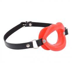 Mordaça Lábios Gag Sexy Boca Aberta Slave Humiliation BDSM Mordaça Jogos Adultos