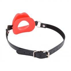 Mordaça Lábios Gag Sexy Boca Aberta Slave Humiliation BDSM Mordaça Jogos Adultos