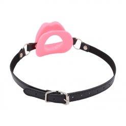 Mordaça Lábios Gag Sexy Boca Aberta Slave Humiliation BDSM Mordaça Jogos Adultos