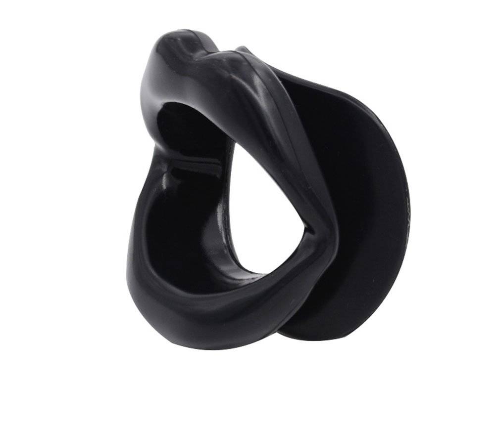 Belsiang sexo escravo silicone lábios o anel boca aberta mordaça fetiche oral bdsm bondage restrições brinquedo erótico sexo para casais