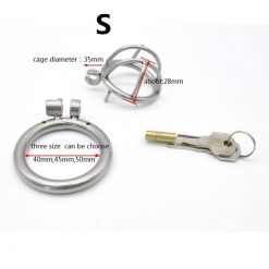 Cinto de Castidade Masculino Cadeado Stealth Locker Aço Inoxidável Cintos de Castidade