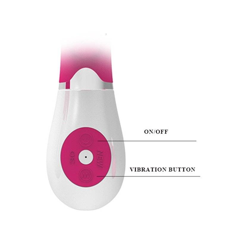 Amor bonito Coelho Vibrador vibrador G-Spot Dupla Vibração Clitóris Estimulador 30 Modos de vibração Sex toys para mulheres
