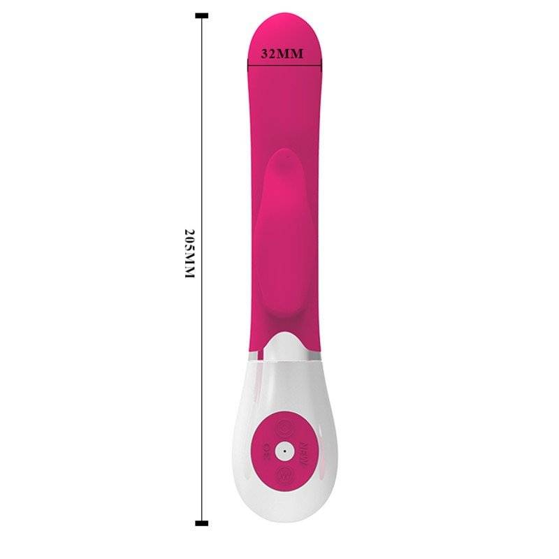 Amor bonito Coelho Vibrador vibrador G-Spot Dupla Vibração Clitóris Estimulador 30 Modos de vibração Sex toys para mulheres