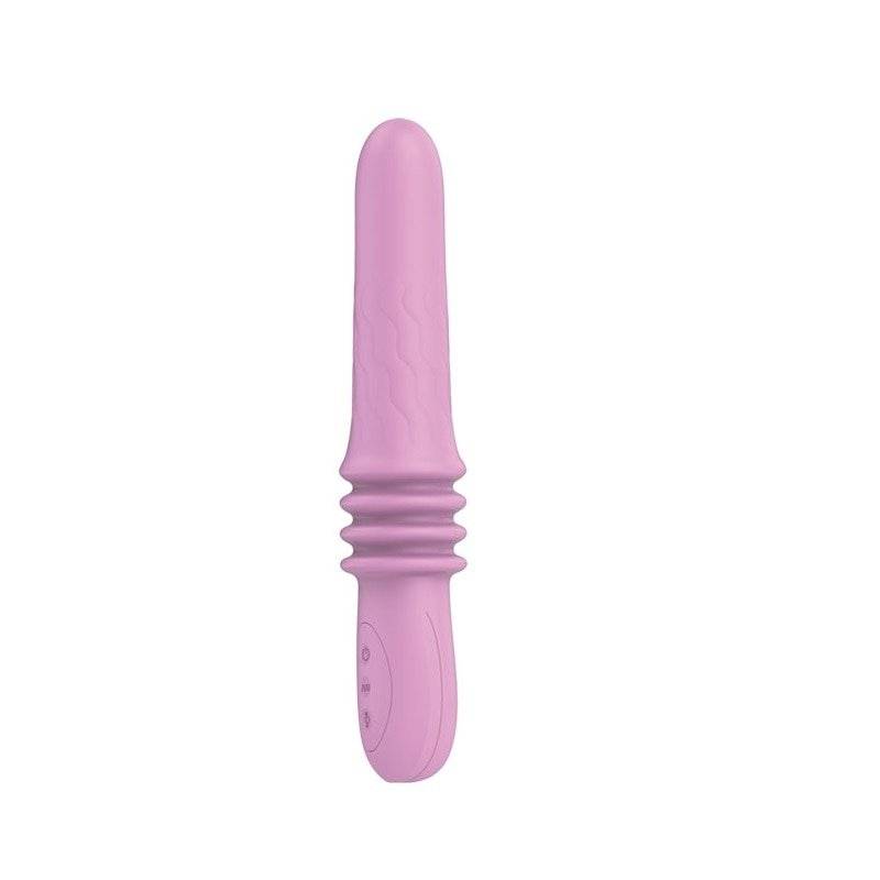 Muito amor 12 função 4 velocidade para cima e para baixo empurrando vibrador silicone vibrador ponto g clitóris recarregável massageador brinquedo do sexo feminino