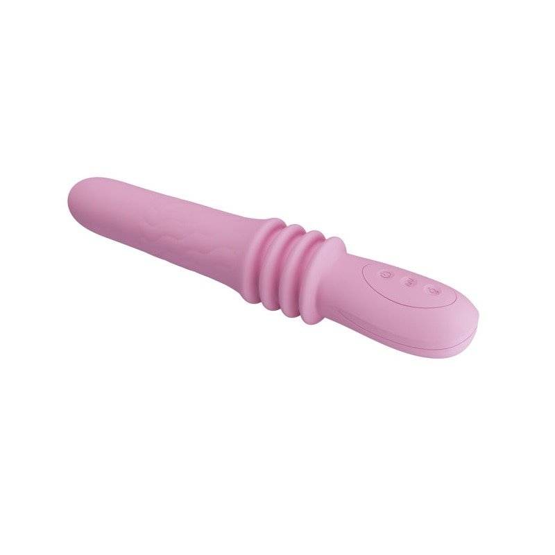 Muito amor 12 função 4 velocidade para cima e para baixo empurrando vibrador silicone vibrador ponto g clitóris recarregável massageador brinquedo do sexo feminino