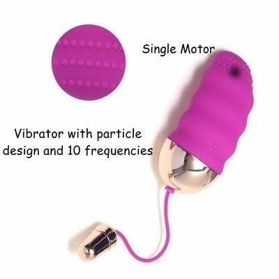 Loaey preto roxo usb recarregável 10 velocidade de controle remoto sem fio vibração sexo amor ovos vibrador brinquedos sexuais para mulher