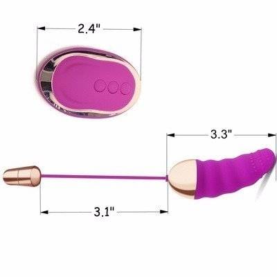 Loaey preto roxo usb recarregável 10 velocidade de controle remoto sem fio vibração sexo amor ovos vibrador brinquedos sexuais para mulher