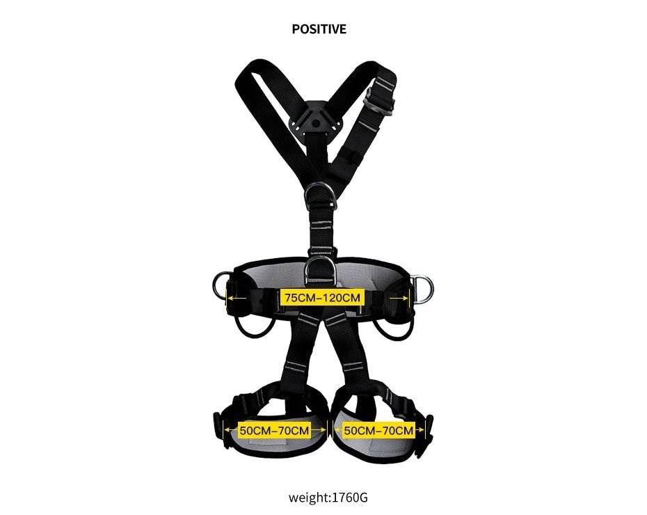 Xinda qualidade superior profissional arneses escalada alta altitude proteção cinto de segurança corpo inteiro anti queda engrenagem proteção