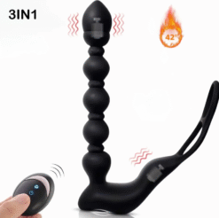 Vibrador Massageador Anal - Chicote De Dragão - Dupla Trava