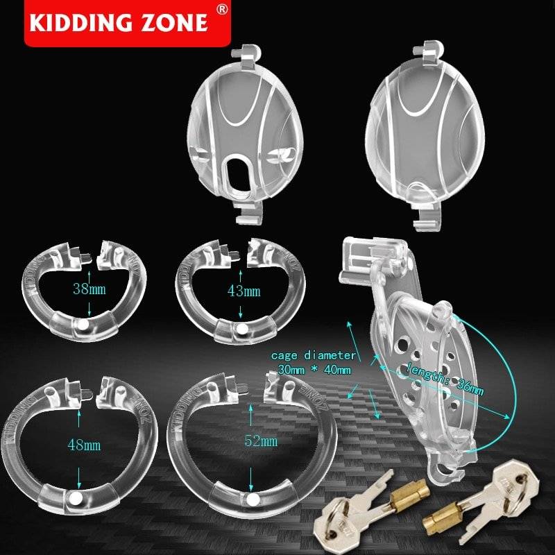 Cinto de Castidade Compact Duplo Cadeado Abertura Stealth Lock Cinto de Castidade Compact Duplo Cadeado Abertura Stealth Lock