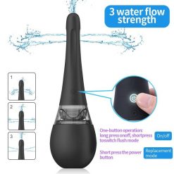 Cleaner Automático Enema BodyPro Limpador Vagina e Anal Recarregável USB Jogos Adultos