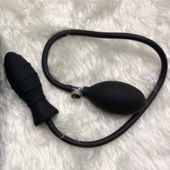 Inflável enorme anal butt plug rosca bola feminino vaginal anal dilatador expansível silicone massageador de próstata brinquedos sexuais Inserção Plug anal