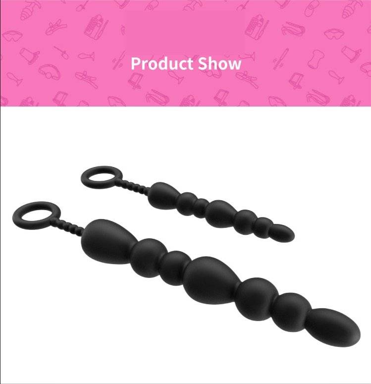 Plug Anal Pull Beads Bracelet Esferas Estimulador Múltiplo