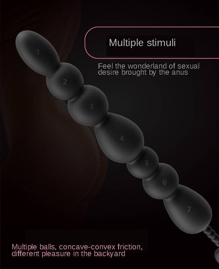 Plug Anal Pull Beads Bracelet Esferas Estimulador Múltiplo